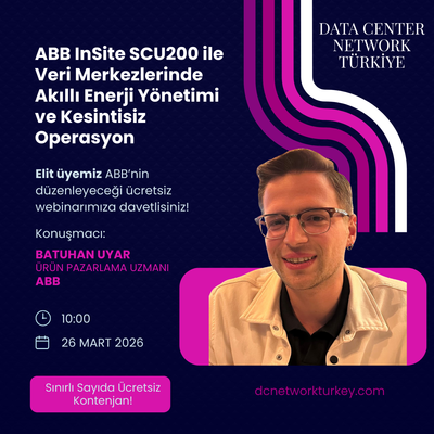 ABB InSite SCU200 ile Veri Merkezlerinde Akıllı Enerji Yönetimi ve Kesintisiz Operasyon