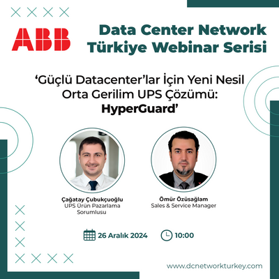 Güçlü Datacenter’lar İçin Yeni Nesil Orta Gerilim UPS Çözümü: HyperGuard