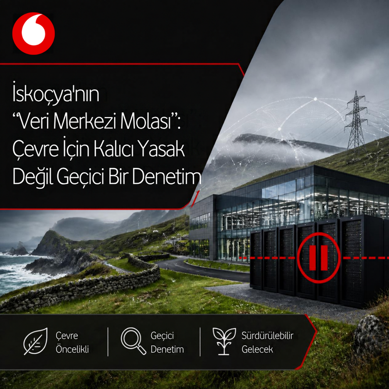 İskoçya’nın “Veri Merkezi Molası”: Çevre İçin Kalıcı Yasak Değil Geçici Bir Denetim&nbsp;